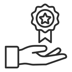 Superiority Icon Single Vector Collection 