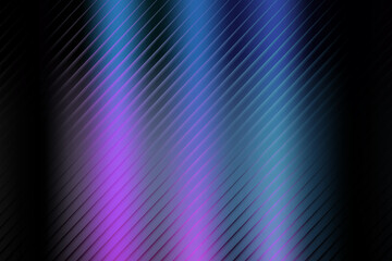 An abstract background featuring diagonal lines of light and shadow, transitioning from purple to blue, creating a dynamic and modern visual effect