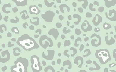 Abstract modern leopard seamless pattern. Animals trendy background. Color decorative vector stock illustration for print, card, postcard, fabric, textile. Modern ornament of stylized skin.
