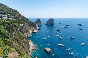 Stunning royalty-free photos of Capri, Italy. Perfect for travel blogs, marketing, and editorial use. Capture the beauty of the Mediterranean