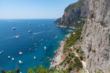 Stunning royalty-free photos of Capri, Italy. Perfect for travel blogs, marketing, and editorial use. Capture the beauty of the Mediterranean