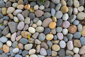 pebbles stones on the beach texture natural