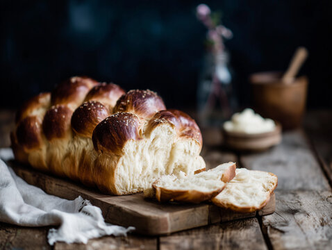 Challah bread 