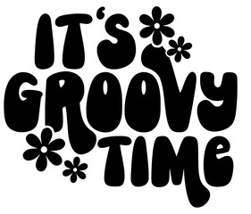 Itsgroovytime Retro Vintage Typography Design  