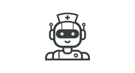Nurse robot with cross