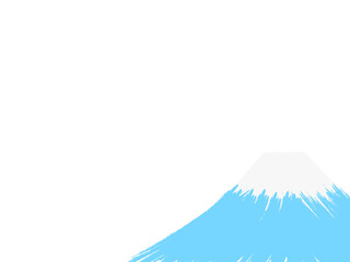 筆描き富士山