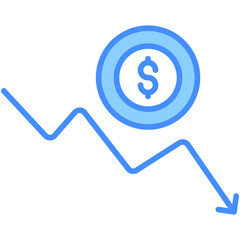 Obraz premium Loss Icon