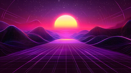abstract background with stars
