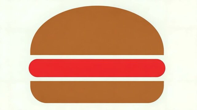 Simple Hamburger Icon Graphic Design.