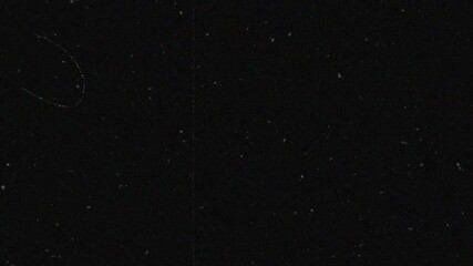 Old TV monitor effect. Motion design with noisy grainy retro texture in nostalgic style. Grunge screen with dark alpha channel for overlay. Realistic graphic animated footage - Powered by Adobe