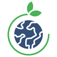 Ecology mixed color icon