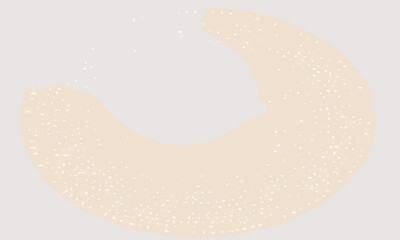 半円に模様がちりばめられた和紙