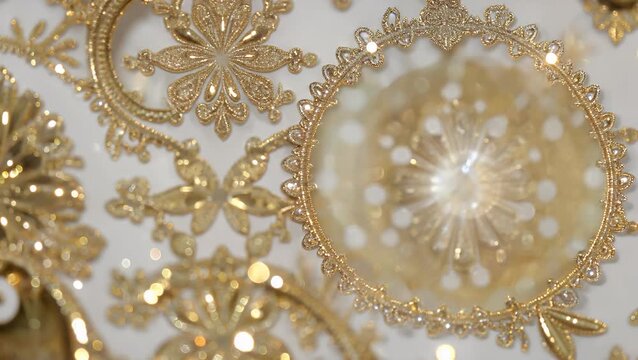 of Focus Precious Metal and Alabaster Backdrop with Flecked Particulate Details Blurred Gilt and Ivory Backdrop with Speckled Motifs Appropriate for Opulent Designs Celebratory Visuals Sophisticated