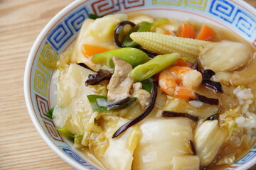 中華丼ぶり