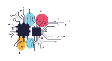 Obraz premium Exploring the intricate world of microchip technology and its impact on modern innovation.