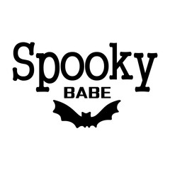 Spooky Babe svg 
