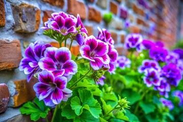 Colorful favela houses in rio de janeiro, brazil on a sunny day
