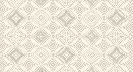 Geometric Pattern Background, Abstract Design, Seamless Texture, Neutral Colors