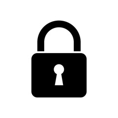 Security padlock icon