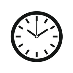 Simple Clock with Two Hands Pointing to Different Times, Background