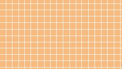 Background made of white parallel lines intersecting and distorted on brown-orange background, geometric pattern, abstract design