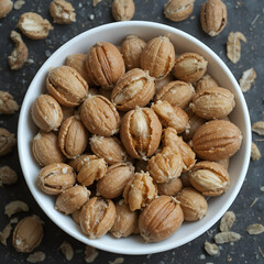 nuts in a bowl