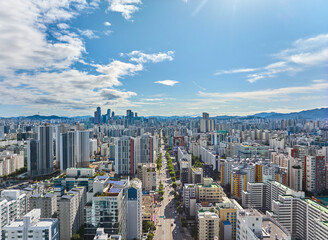Fototapeta premium 여의도, 영등포구, 서울,