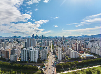 Obraz premium 여의도, 영등포구, 서울,
