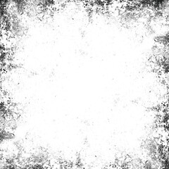 Dark Grunge Distressed Texture Background. Old Vintage Black and White Chalk Scribble Overlay.