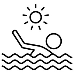 Swimming Icon