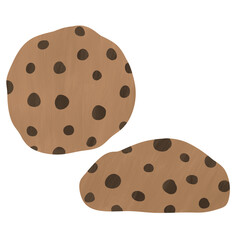 Illustration two cookies of christmas.