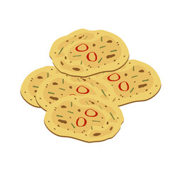 Bindaetteok korean pancake