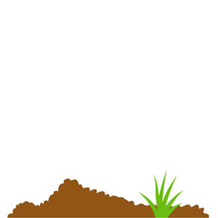 Obraz premium ground bed vegetable garden