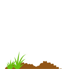 Obraz premium ground bed vegetable garden