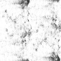 Dark Grunge Distressed Texture Background. Old Vintage Black and White Chalk Scribble Overlay.