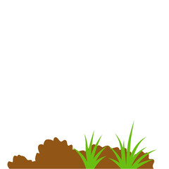 Obraz premium ground bed vegetable garden