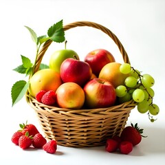 apples in basket