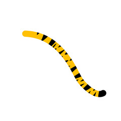 Tiger tail vector