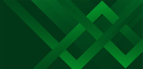 Abstract green gradient background. Modern green abstract rectangular lines for presentation, banner, and brochure designs