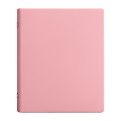 Fototapeta premium PNG Elegant pink leather notebook cover