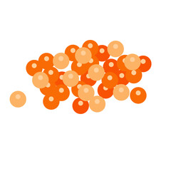 Salmon egg vector