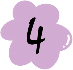 Obraz premium Number