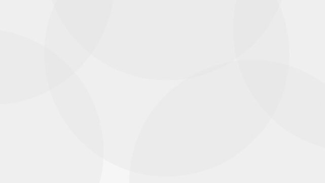 Abstract white circle wiggle motion seamless looping 4k background animation