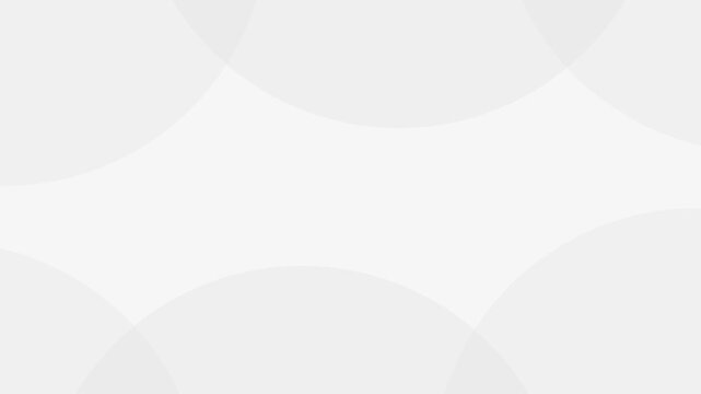 Abstract white circle wiggle motion seamless looping 4k background animation