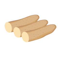 Chinesse yam vector