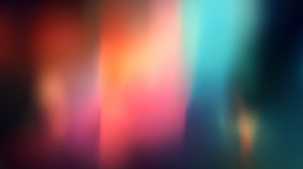 abstract unfocussed grainy background, colorful blurry gradient wallpaper, retro film effect Stock Illustration