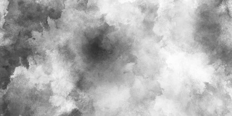Gray or white fog smoke isolated transparent background, grunge smog texture art design, abstract gray watercolor texture with grunge Stains and Soft brush Strokes.