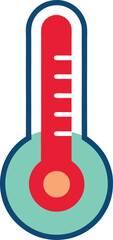 thermometer vector illustration design