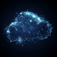 Cloud Technology Design, Futuristic Cloud Computing Design, Cloud Technology in Digital Era, Abstract Cloud Network Design, Digital Cloud and Data Connections, Future of Digital Data Networks