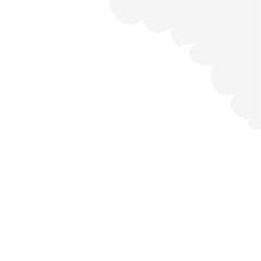 Funny cloud corner border